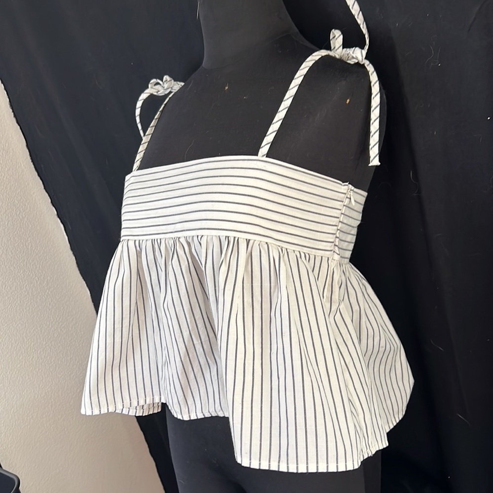 Striped tank top - Picture 2 of 4